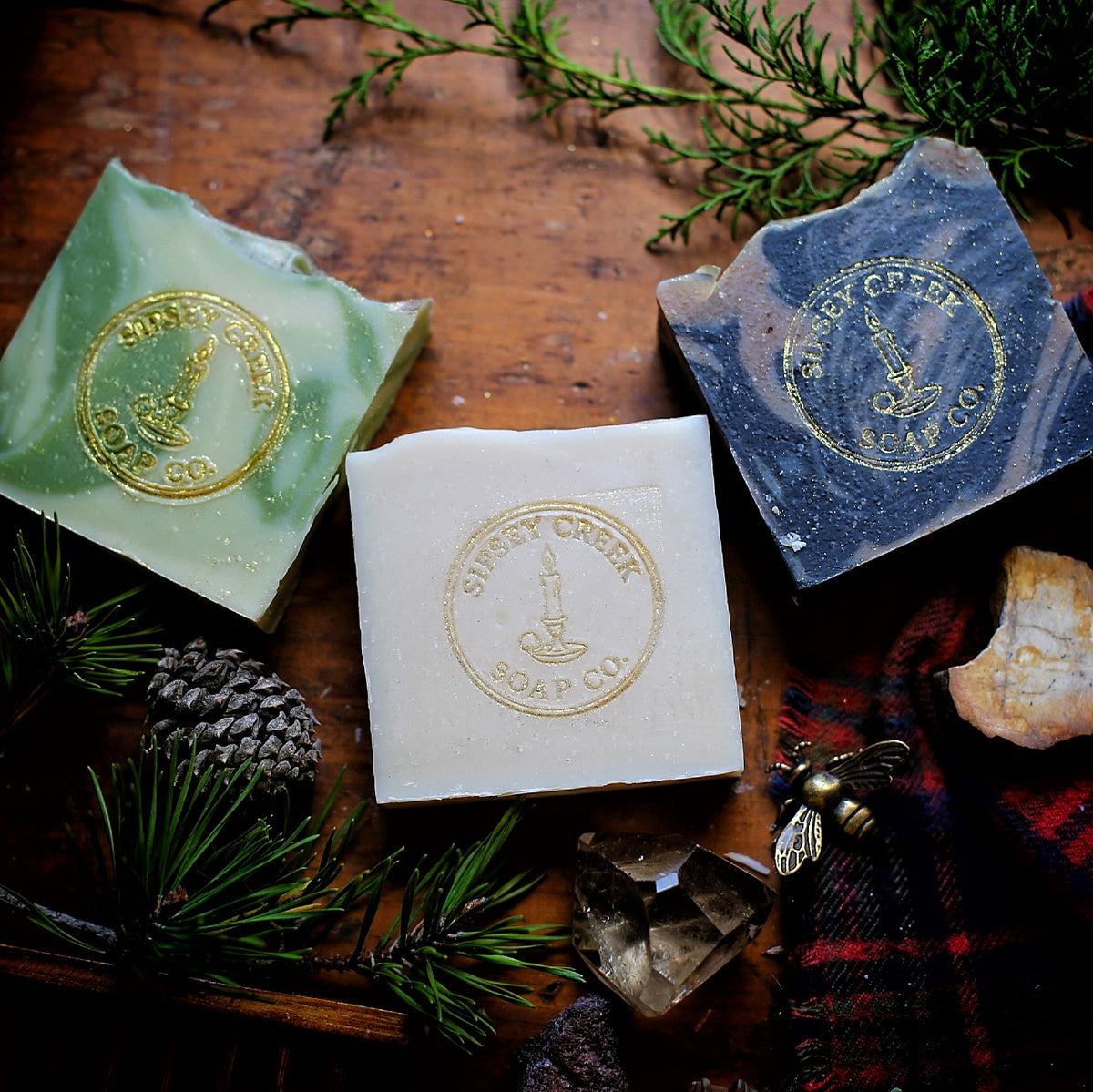 Enchanted Forest Collection- Goats Milk Soap Bundle